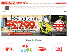 Tablet Screenshot of motorcycle.co.uk